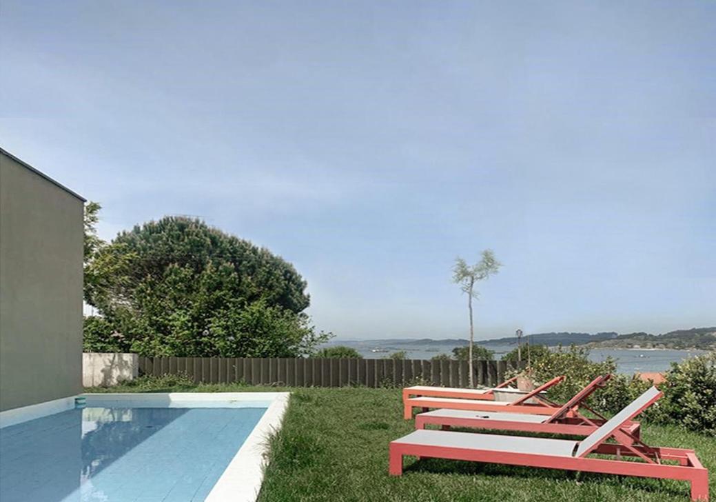 Insua Beach House Pontevedra Eksteriør bilde